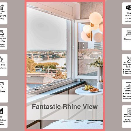 Hidden Treasure Business Apartment Mainz - Fantastic Rhine View In Center Of Mainz Old Town Dış mekan fotoğraf
