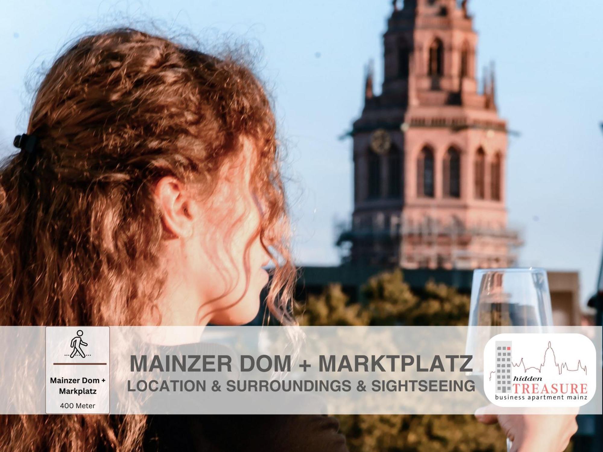 Hidden Treasure Business Apartment Mainz - Fantastic Rhine View In Center Of Mainz Old Town Dış mekan fotoğraf