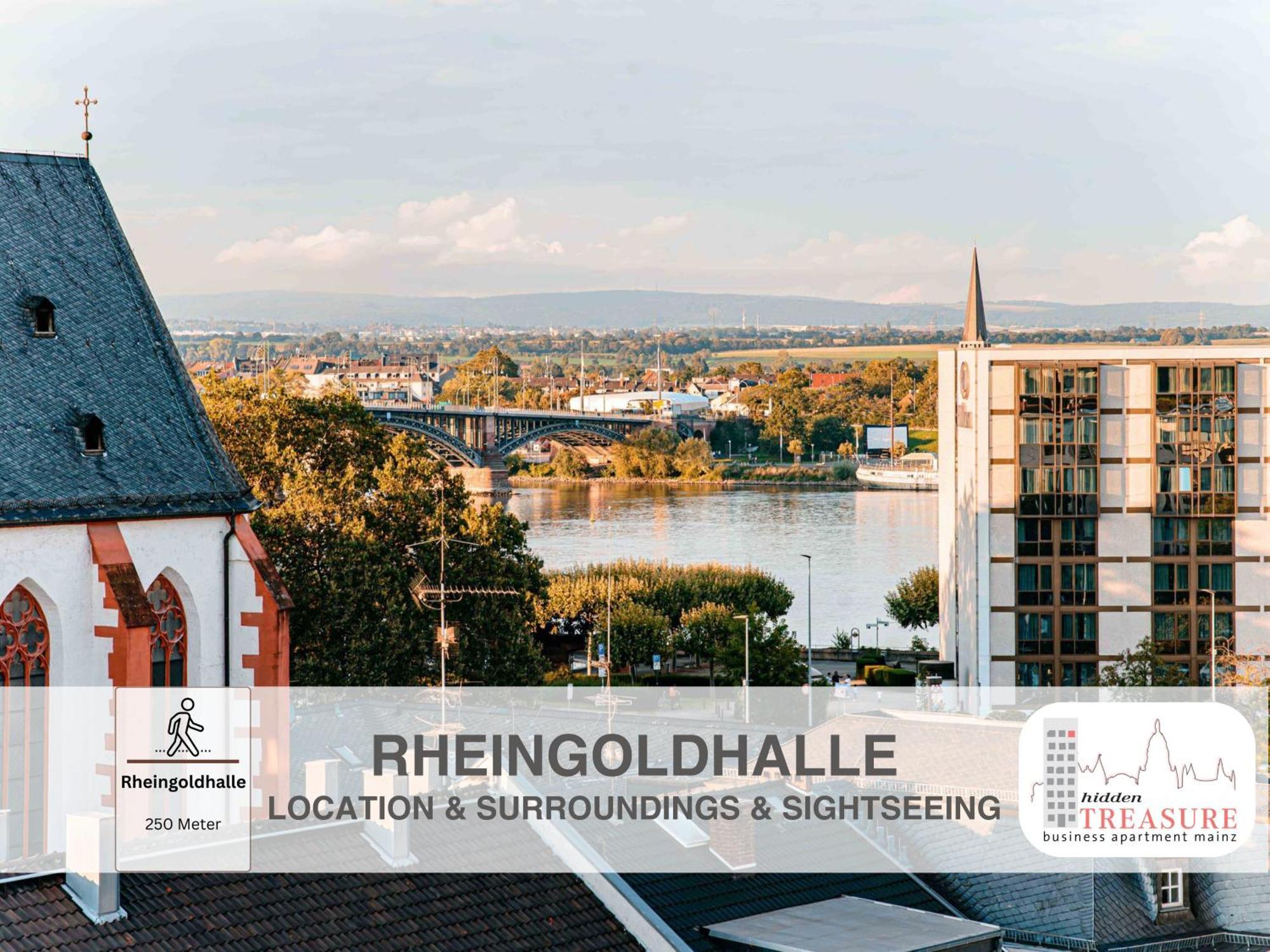 Hidden Treasure Business Apartment Mainz - Fantastic Rhine View In Center Of Mainz Old Town Dış mekan fotoğraf