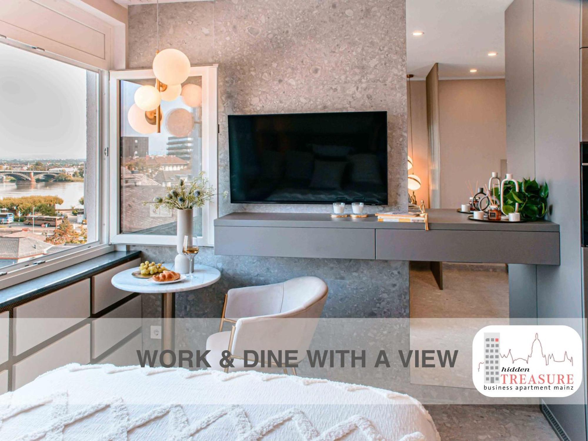 Hidden Treasure Business Apartment Mainz - Fantastic Rhine View In Center Of Mainz Old Town Dış mekan fotoğraf